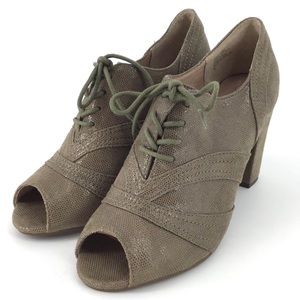 NEW Seychelles Eternity Peep Toe Oxford Bootie